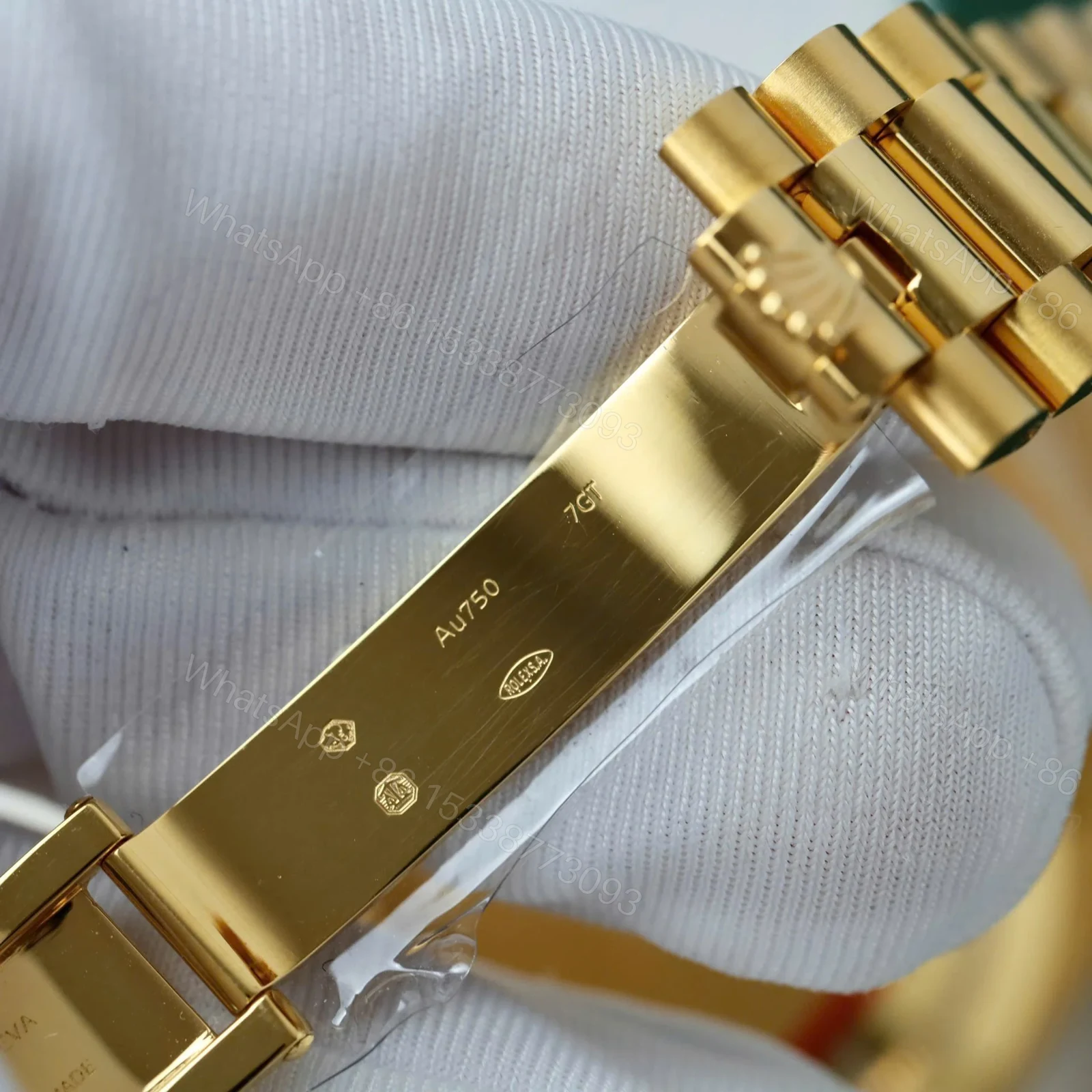 View 10 of Superclone Rolex Day-Date Roman Champagne Dial 228238 40 mm