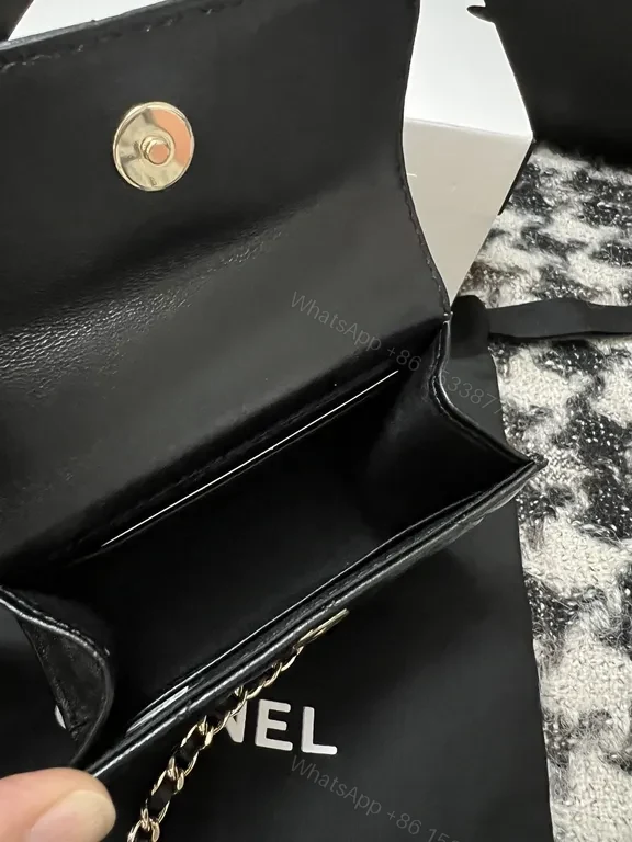 View 8 of Chanel-Inspired Quilted Mini Crossbody: Luxe Everyday Bag