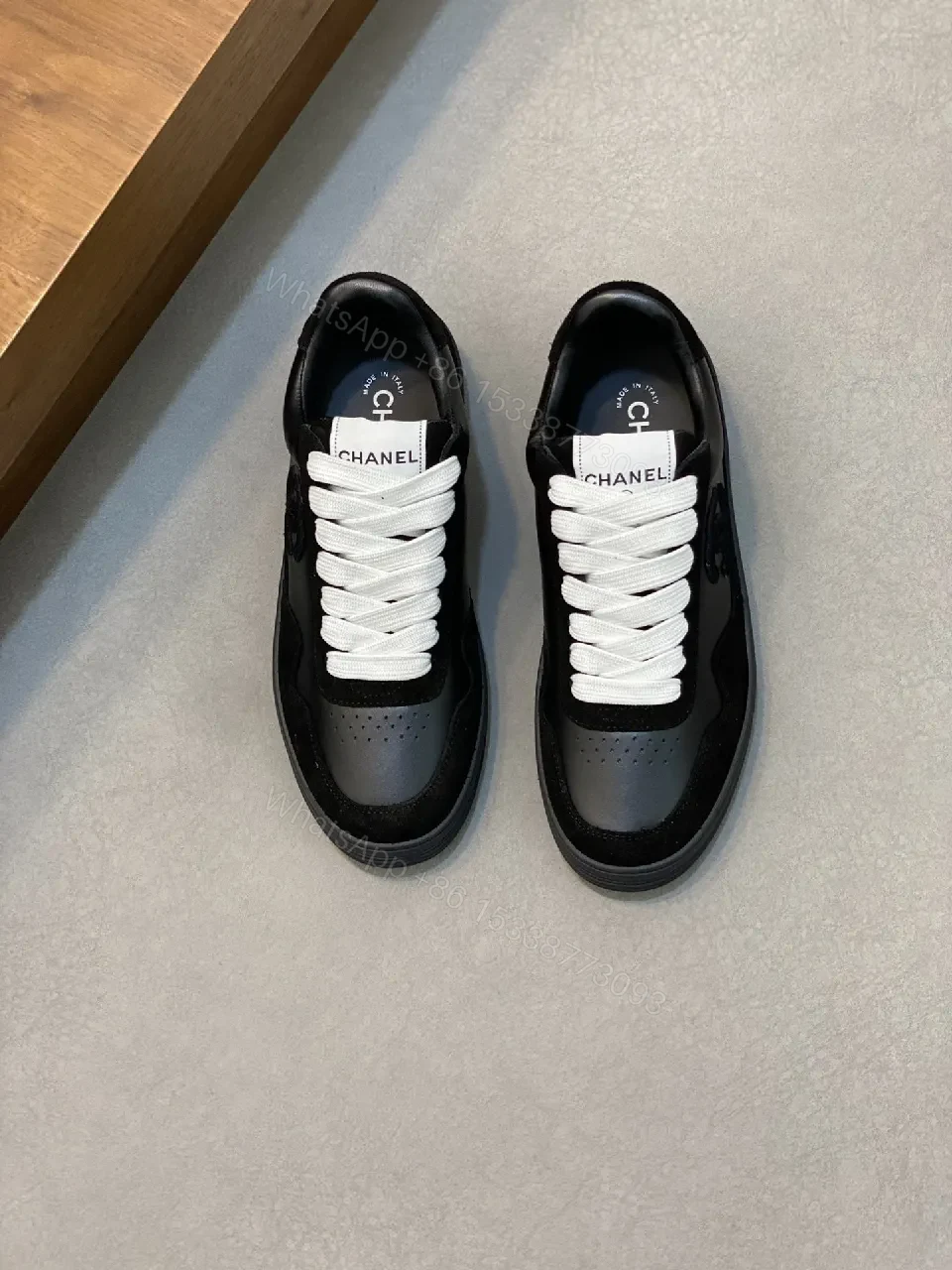 View 7 of Chic Black Sneaker: Patent, Suede, Luxe Casual Comfort