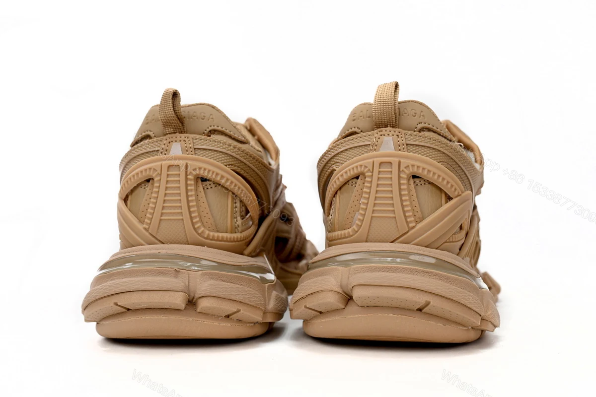View 4 of Balenciaga Track 2 Sneaker Military Brown 568615 W3AG1 2706