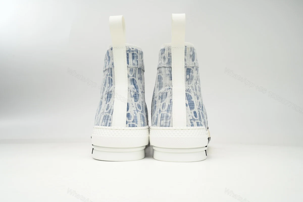 View 3 of Dior B23 HT Oblique Transparency Electric Embroidered Benim