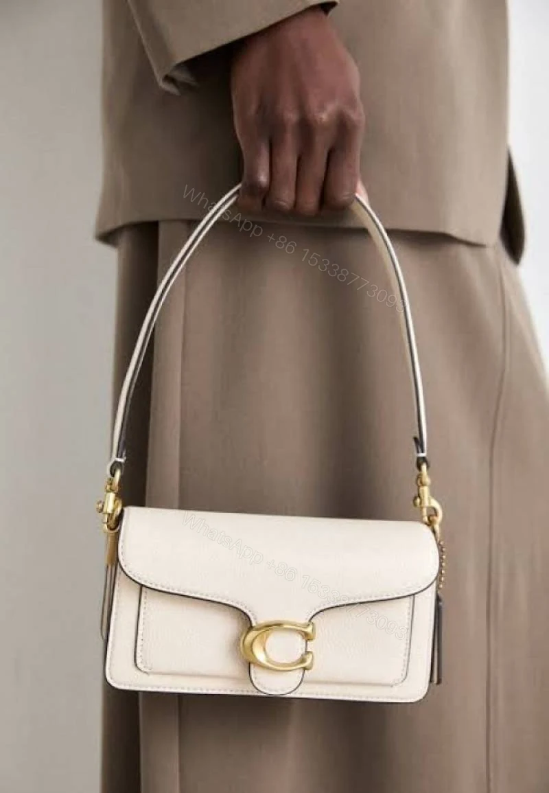 First Copy Hermes Style White Mini Top Handle Bag With Gold Lock And Premium Finish — view 1