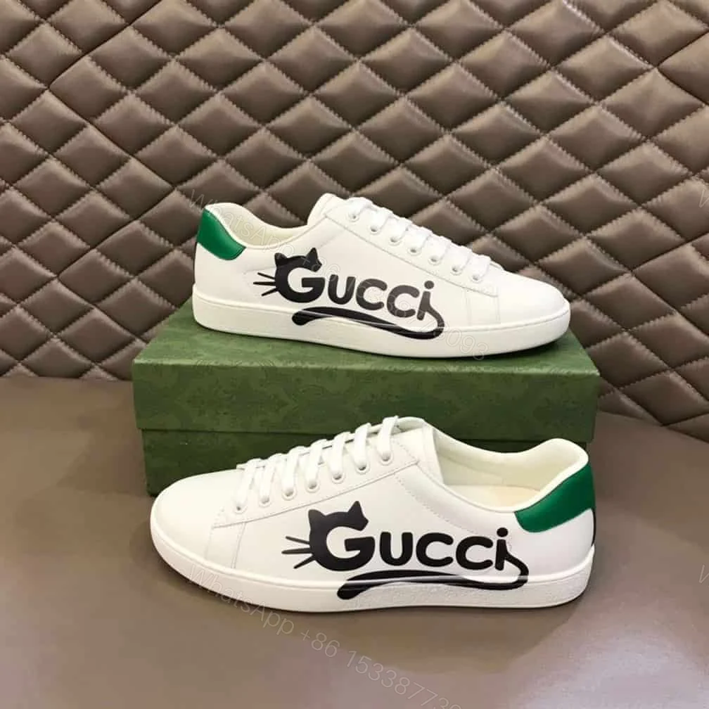 View 5 of ACE SNEAKERS WITH GUCCI KITTEN – GC063
