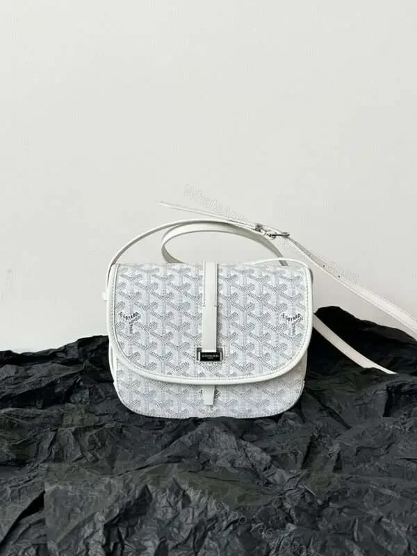 View 5 of Goyard White Handbag Crossbody Women’s 22x16x7cm