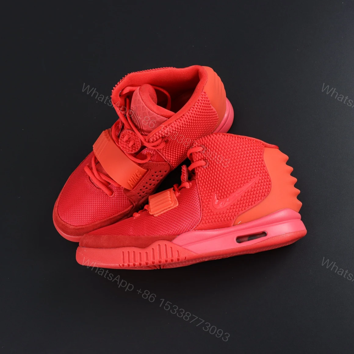 View 8 of Air Nike Yeezy 2 Red October Reps