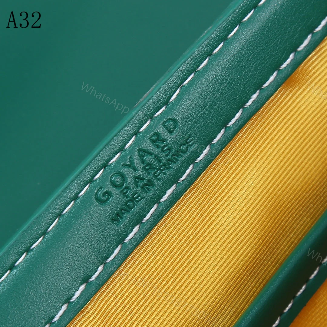View 5 of GOYARD SAIGON PM BAG GREEN 20CM