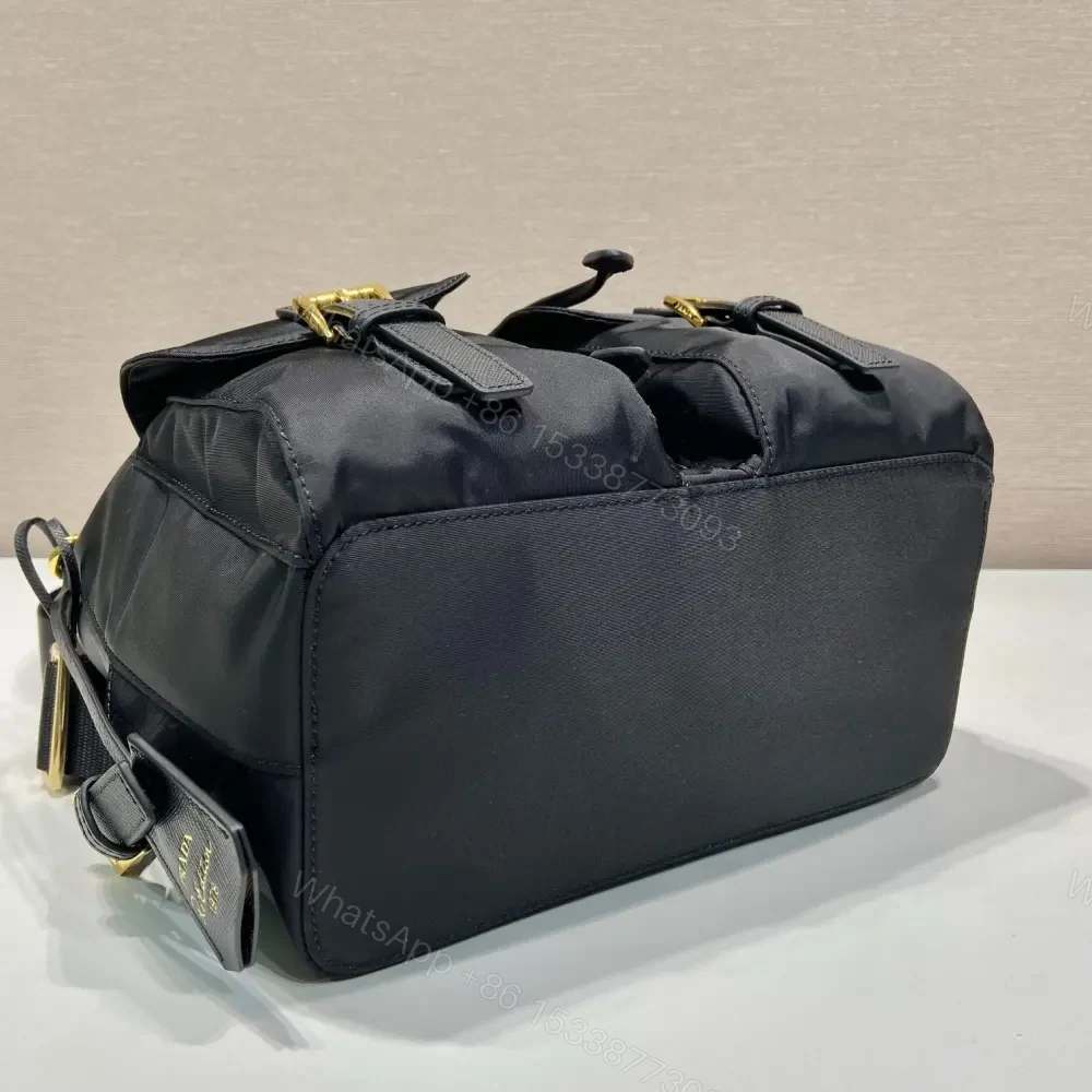 View 6 of 高仿Prada中古雙肩包1BZ677金扣免檢版