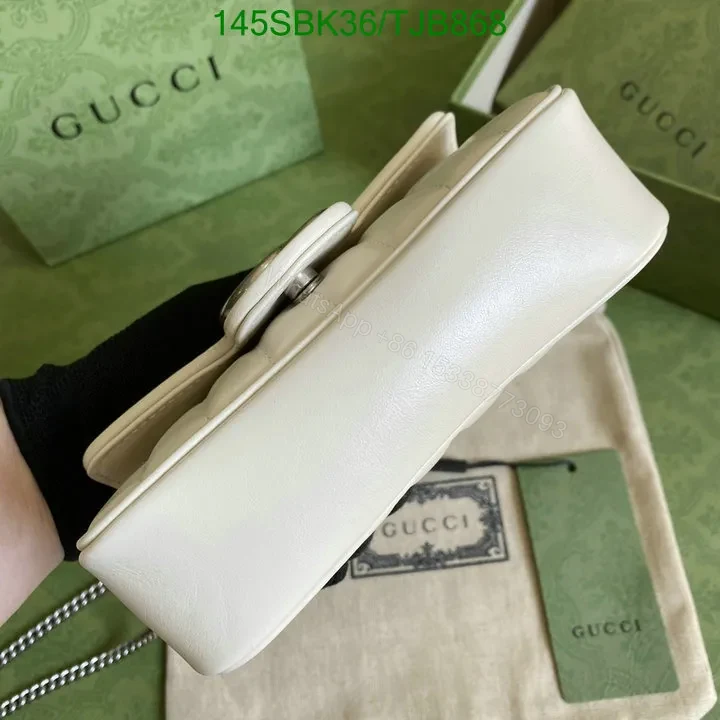 View 14 of Gucci Super Mini Bag in Blue Matelassé Chevron Leather with Silver-Toned Hardware 496474