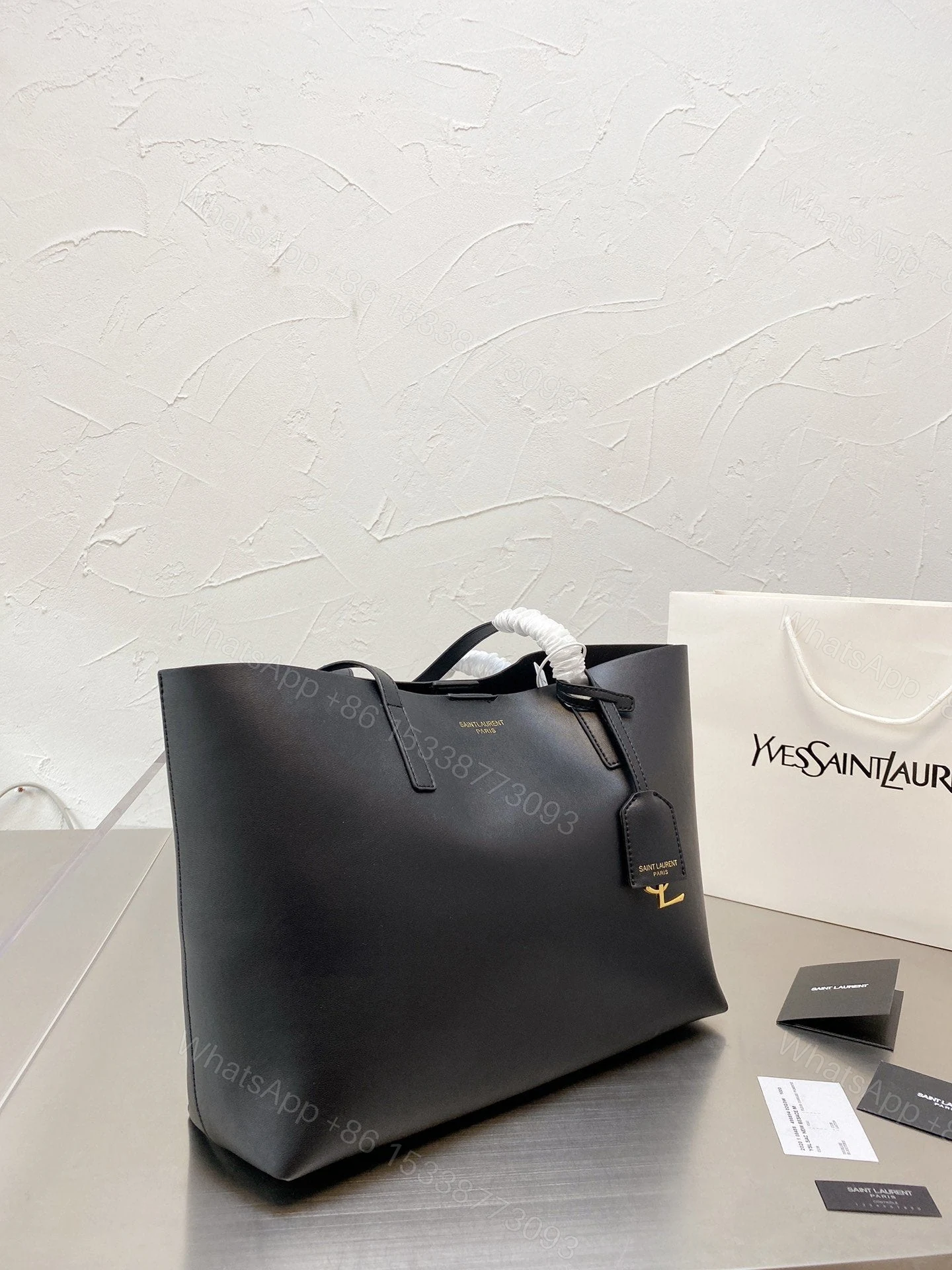 Saint Laurent YSL Shopping Bag — view 1
