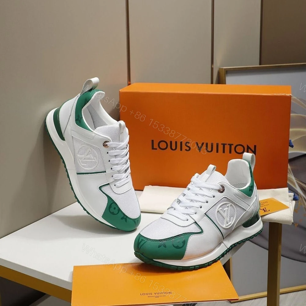 View 4 of Louis Vuitton Run Away Sneaker Green 1AB1T6