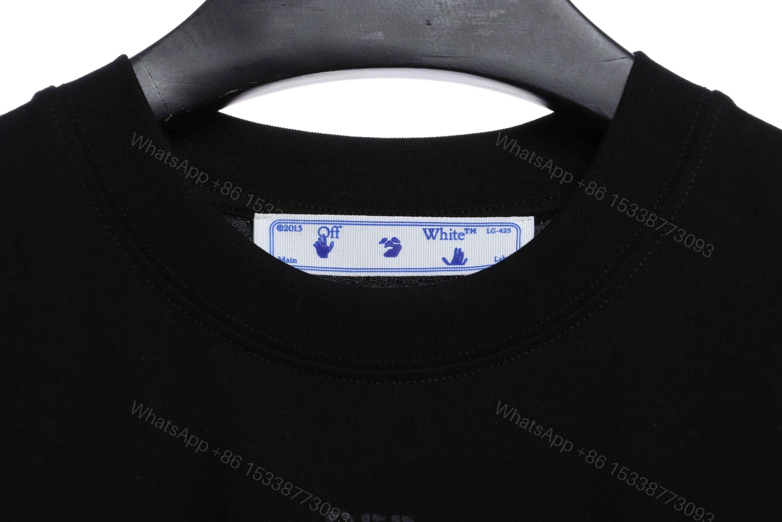 View 8 of Off-White Overlapping Arrow Pattern T-Shirt
