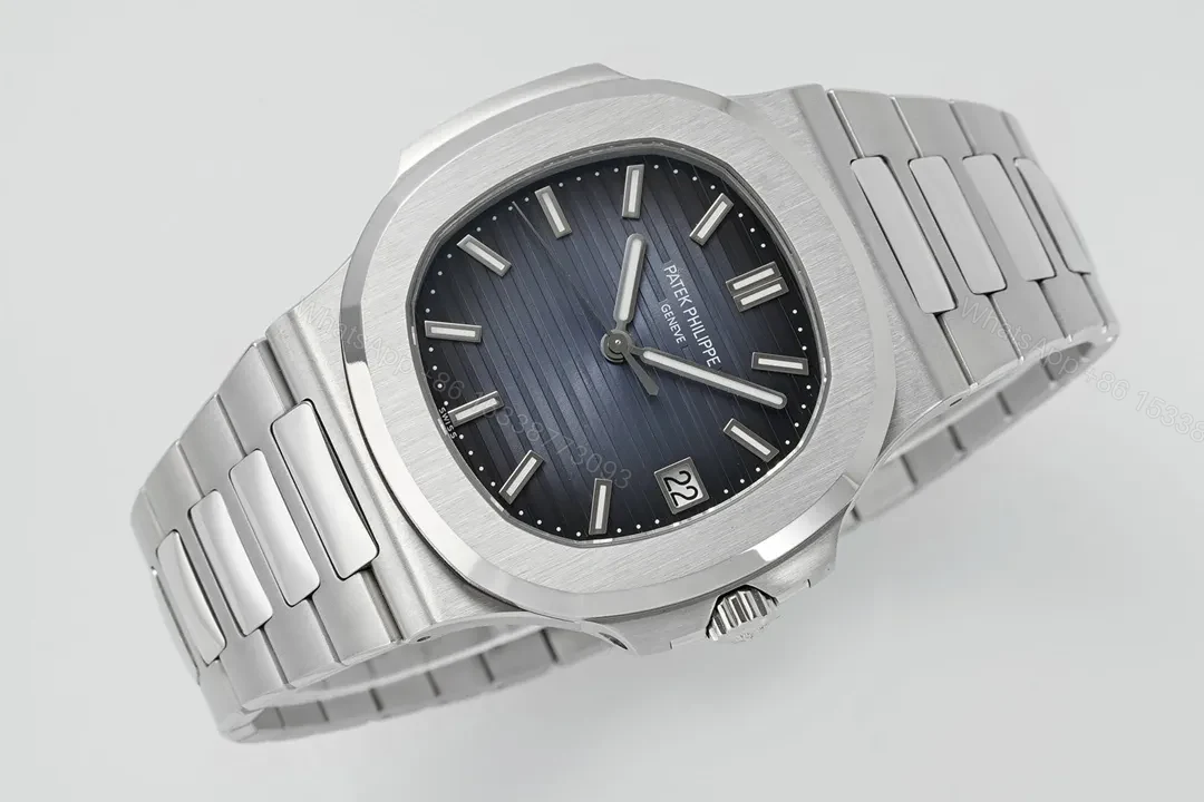 View 4 of Patek Philippe 5811G Blue Nautilus Watch