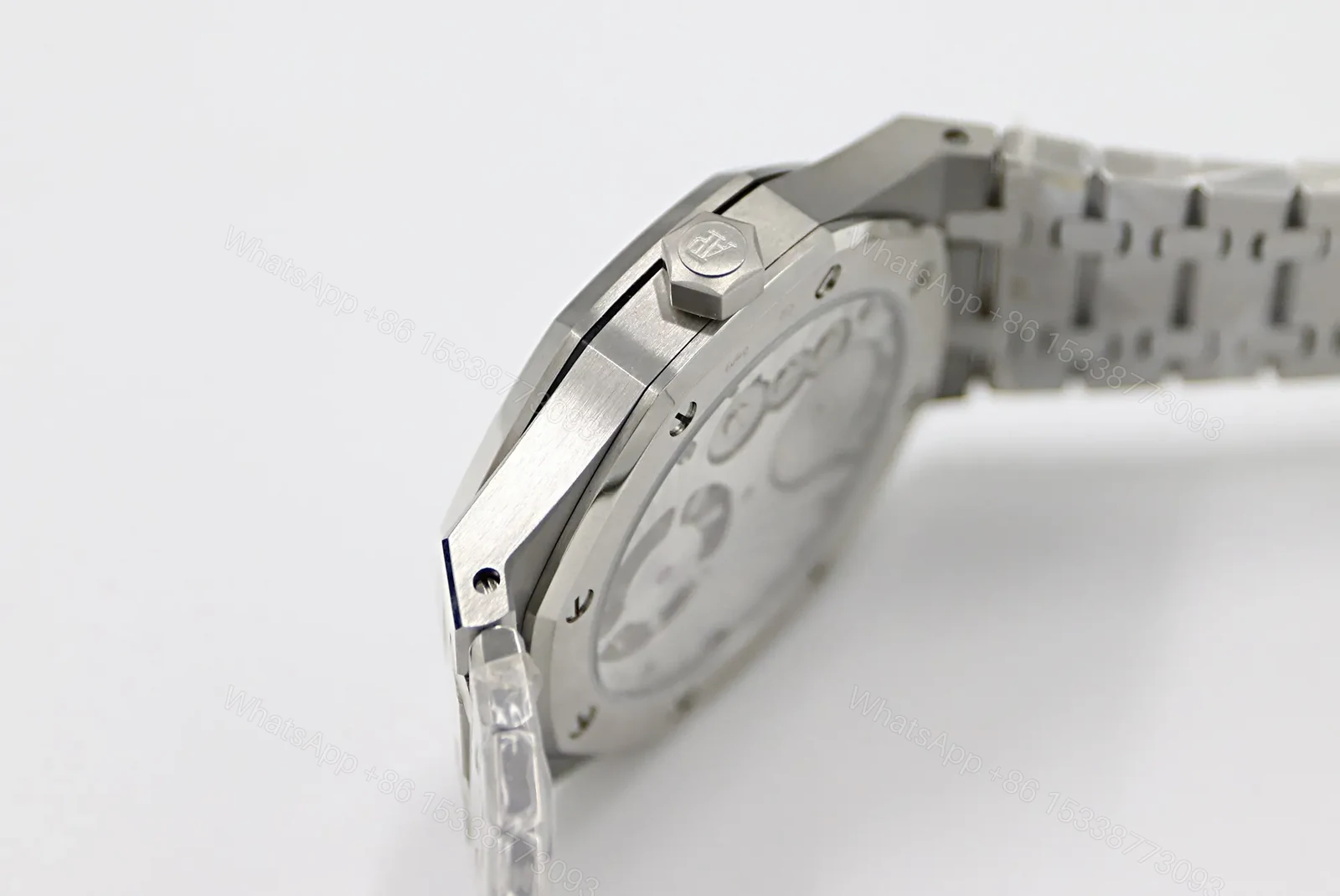 View 5 of BBR Factory Audemars Piguet Royal Oak Tourbillon V2 Upgrade Edition – Silver Case with Purple Dial, 41mm