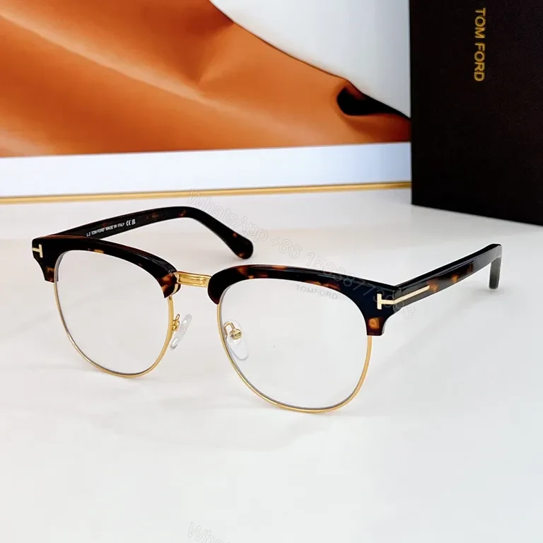 View 7 of Tom Ford Black & Silver Eyewear â€” Refined, Luxury Frame