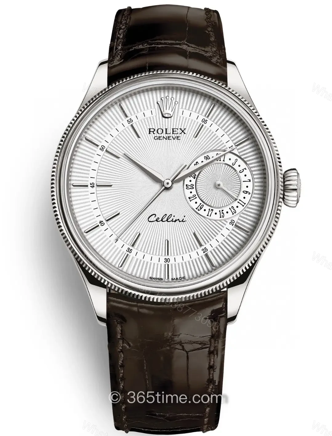 Rolex Cellini Date 50519 Silver Dial Replica 39mm 50519-0012 — view 1