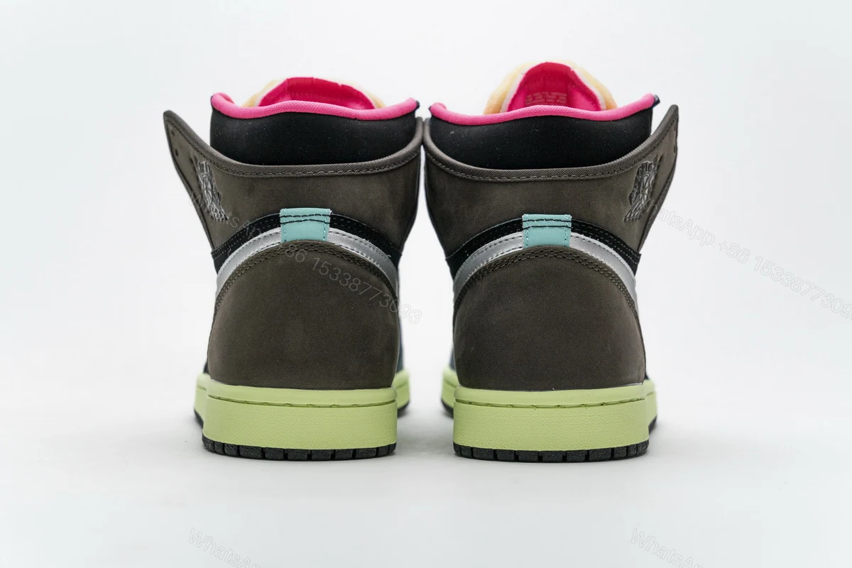 View 4 of Air Jordan 1 Retro High Tokyo Bio Hack 555088-201