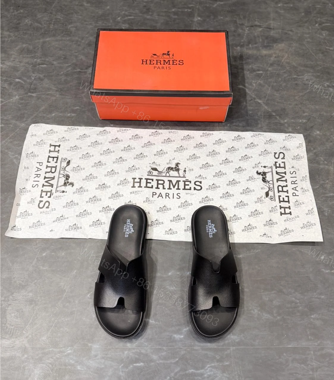 View 3 of Hermes Aesthetic Mules First Copy