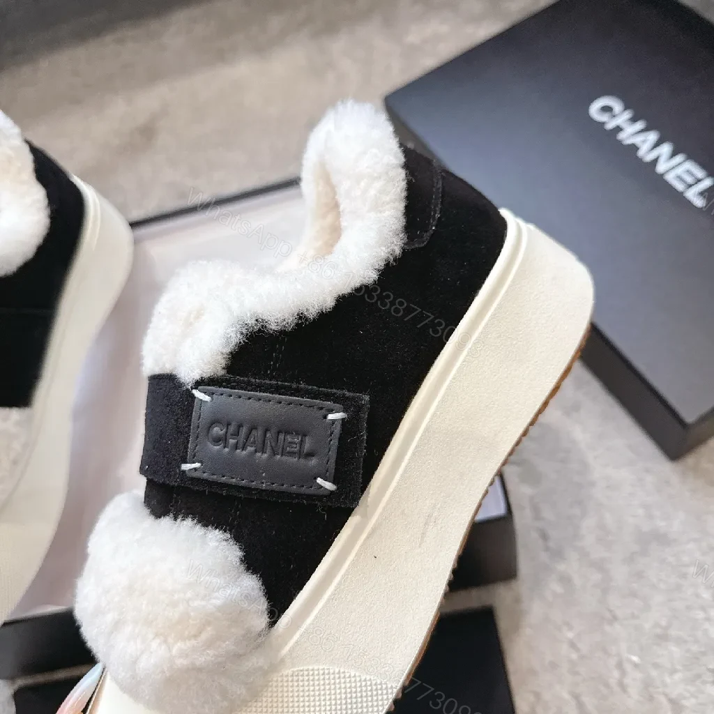 View 4 of Shearling Slip-On Sneakers: Cozy Luxury, Everyday Style