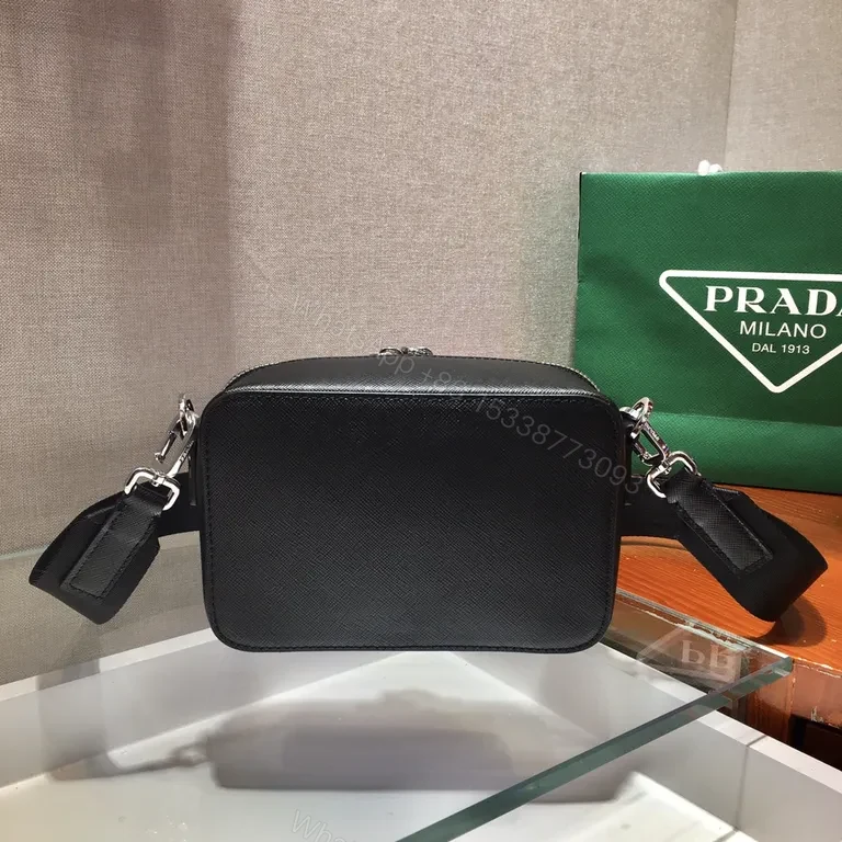 View 4 of Saffiano Crossbody: Prada Luxe Hands-Free Bag