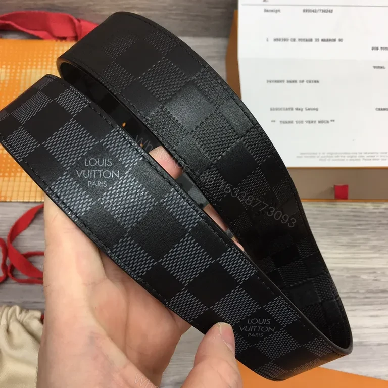 View 9 of Damier Luxe Belt: Iconic Pattern, Everyday Confidence