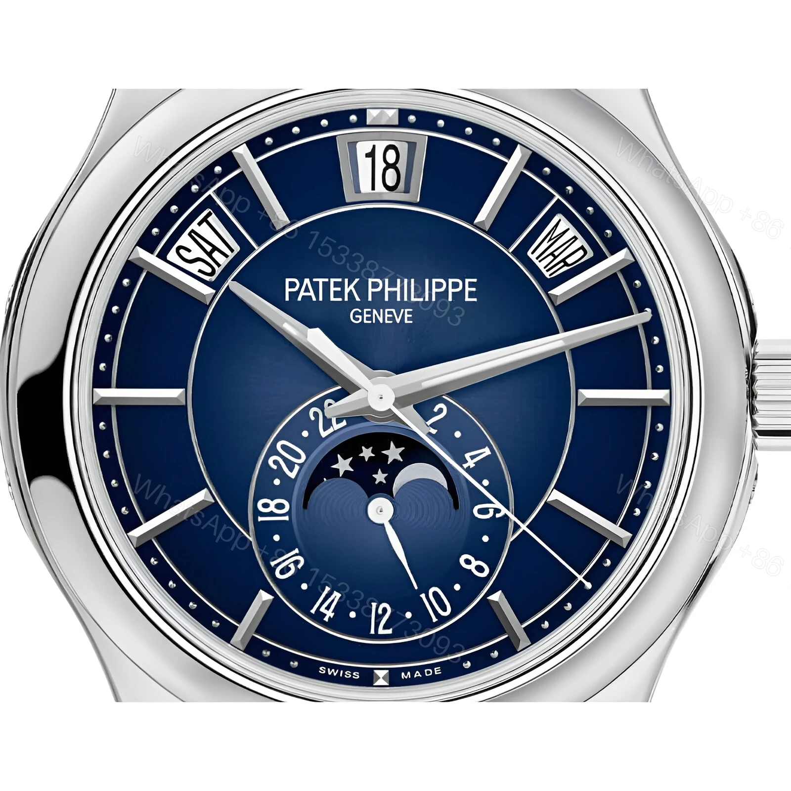 View 3 of Patek Philippe 5205G-013 Blue Replica