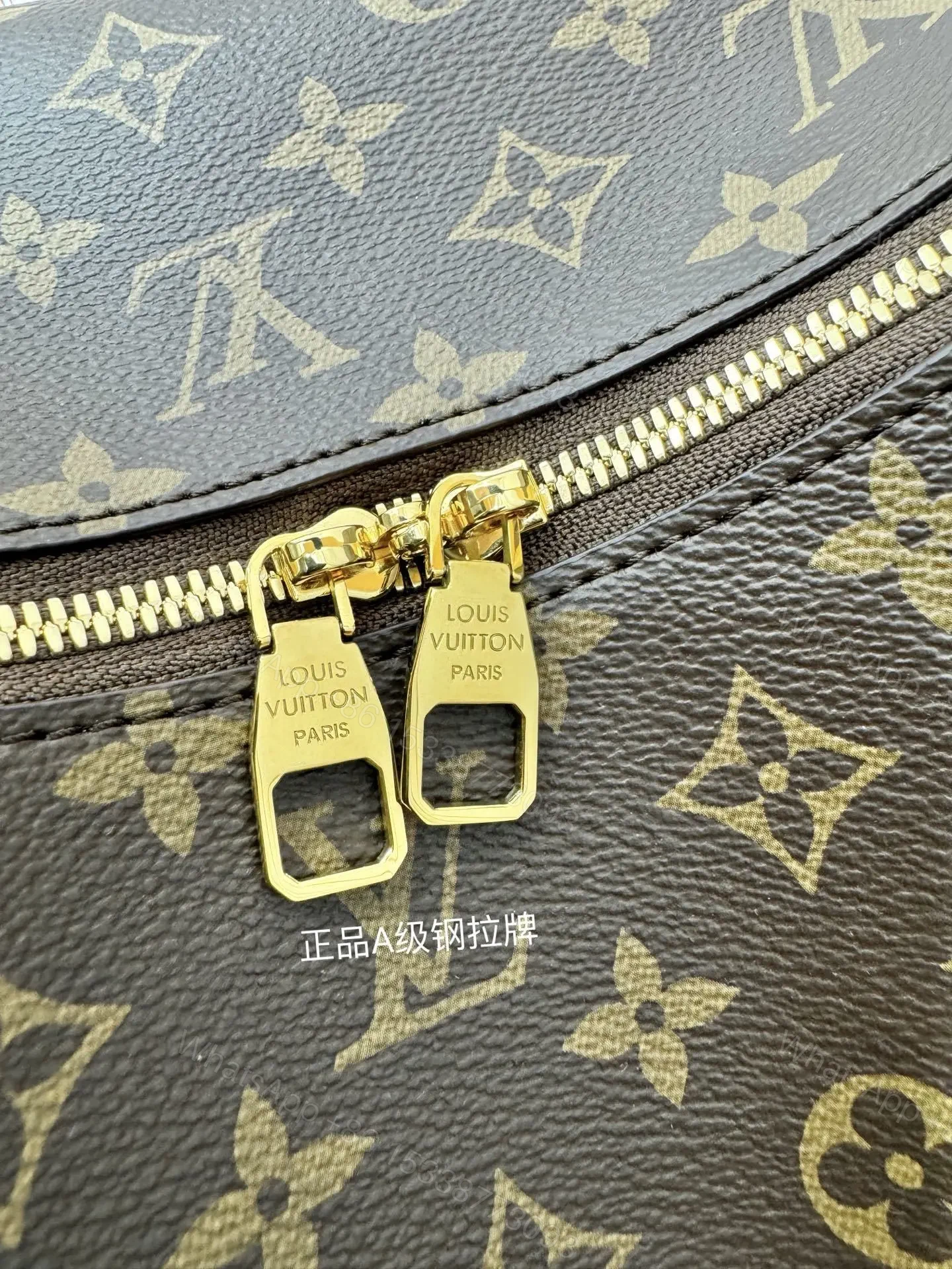View 4 of Louis Vuitton Slouchy MM Monogram Canvas Bag