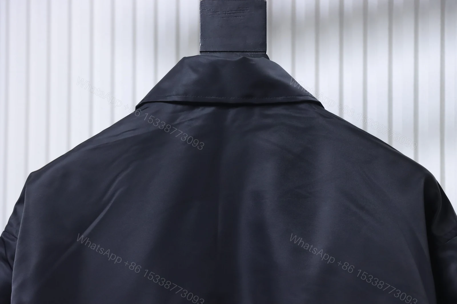View 3 of Balenciaga Clothes BLCG 26SS NBA Co-Branded Waterproof Nylon Collared Coach Jacket