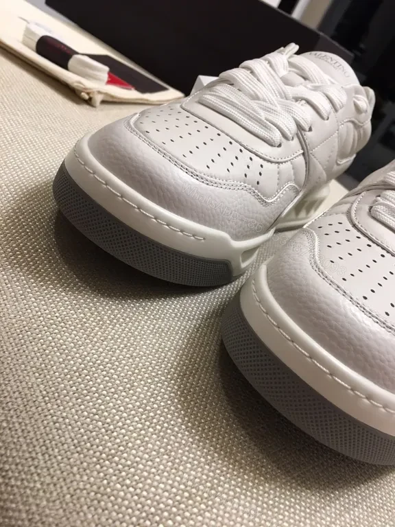 View 6 of White Leather Sneaker: Refined Everyday Comfort