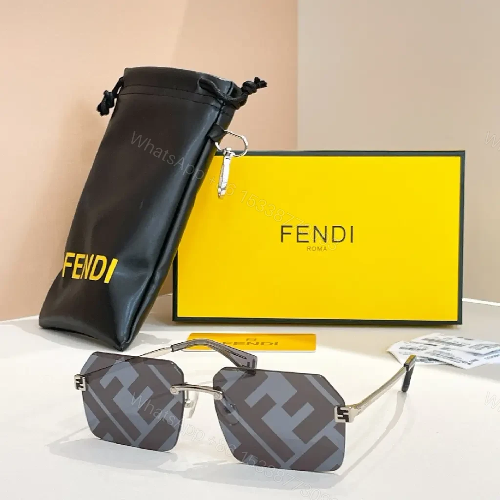 View 5 of Bold Geometry Sunglasses: Modern Luxury Face Frames, UV Protection