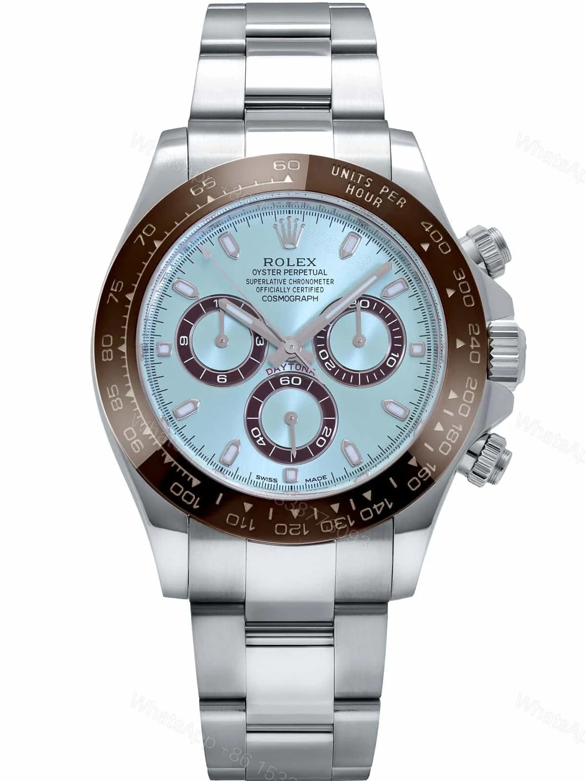 Rolex Daytona Ice blue Dial 116506 “Platona” — view 1