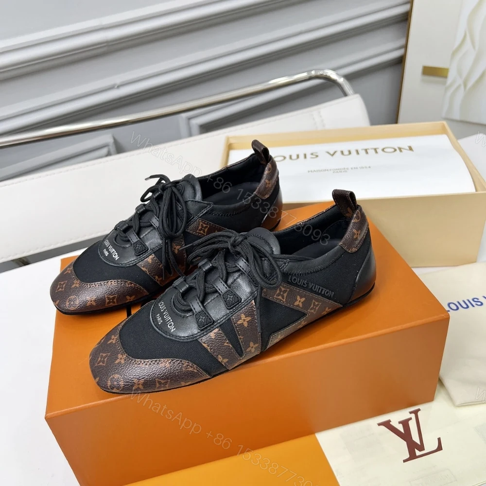 View 2 of Louis Vuitton LV Sneakerina Monogram Black 1AHNDO
