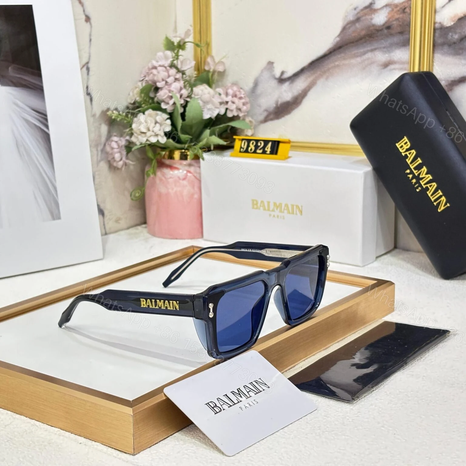 View 2 of Balmain Wayfarer Black