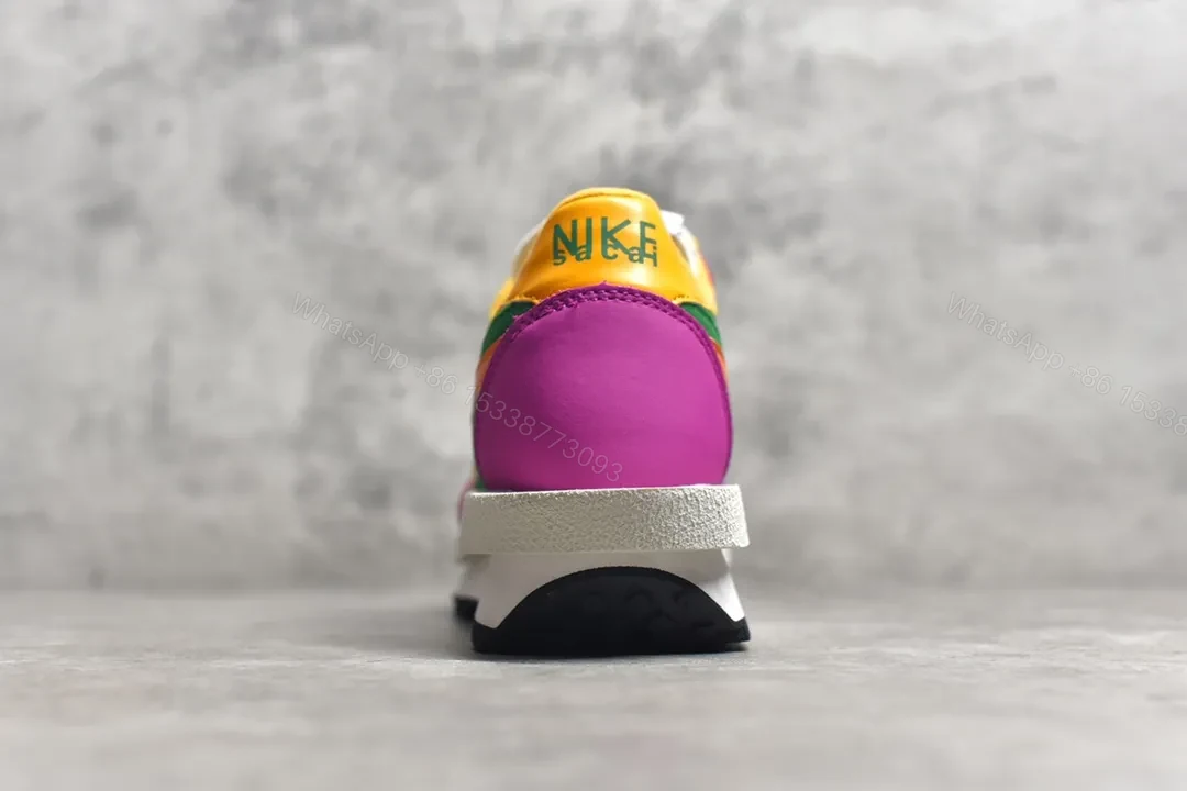 View 7 of Sacai × Nike WAffle pine gree Reps