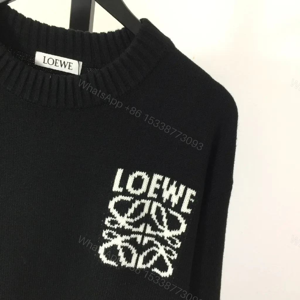 View 5 of Monochrome Black Knit — refined edge, premium warmth
