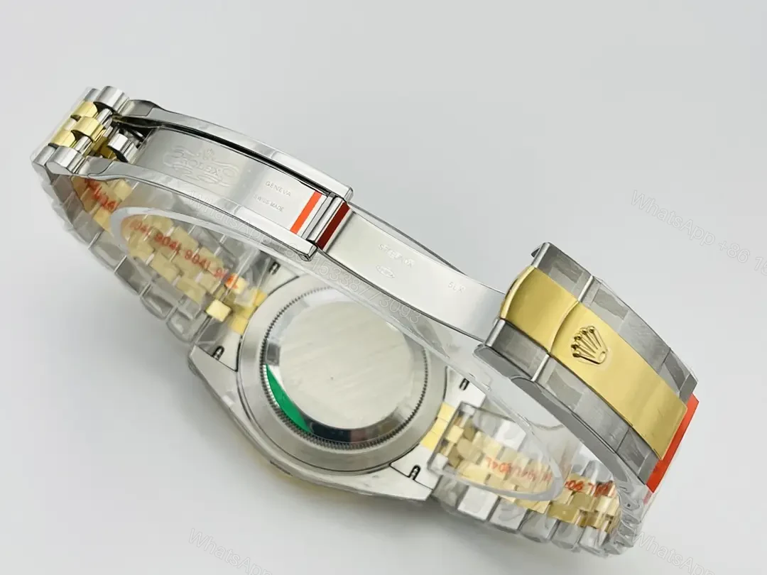 View 7 of Fake Rolex Datejust Champagne Diamond Best Jubilee Bracelet 41MM 126333-0010