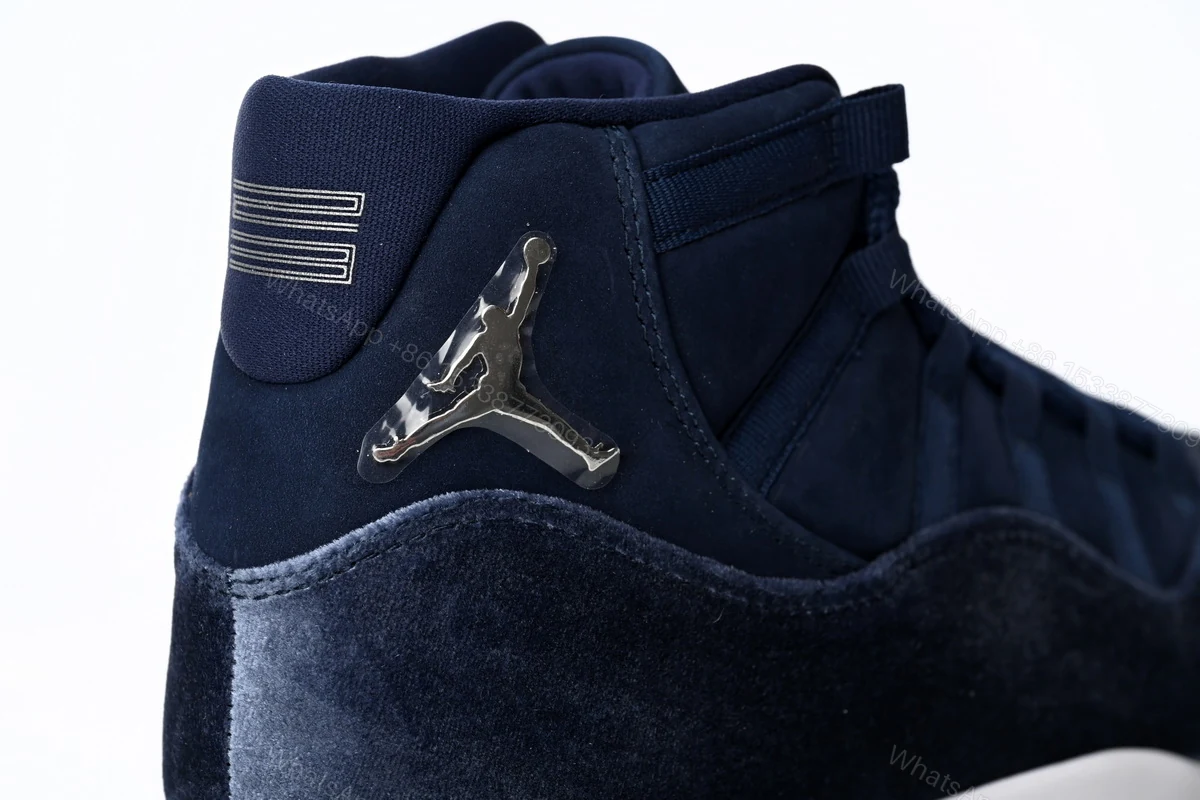 View 8 of Air Jordan 11 Retro Midnight Blue 378037-441