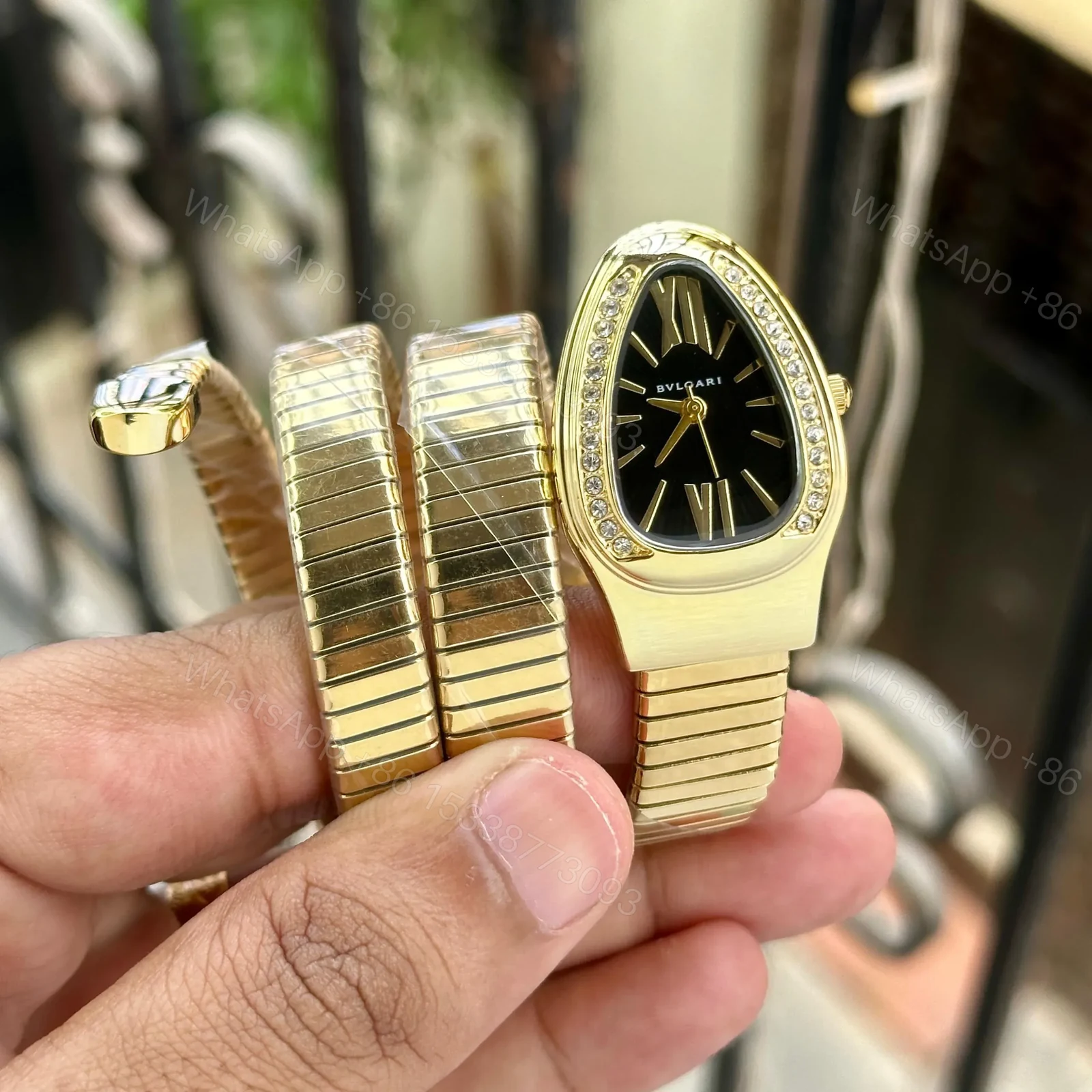 Bvlgari Serpenti Spiga Gold Women’s Watch — view 1