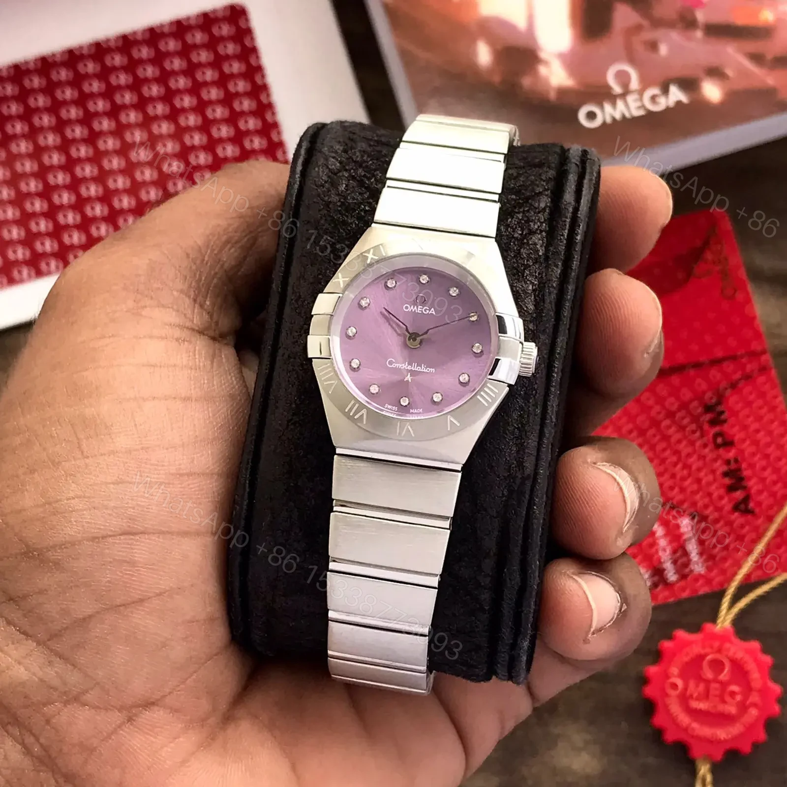 View 2 of Omega 28mm For Women 7AAA Collection Watch