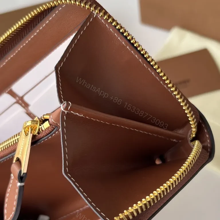 View 3 of Iconic Burberry Check Wallet: Day-to-Night Luxury Wallet