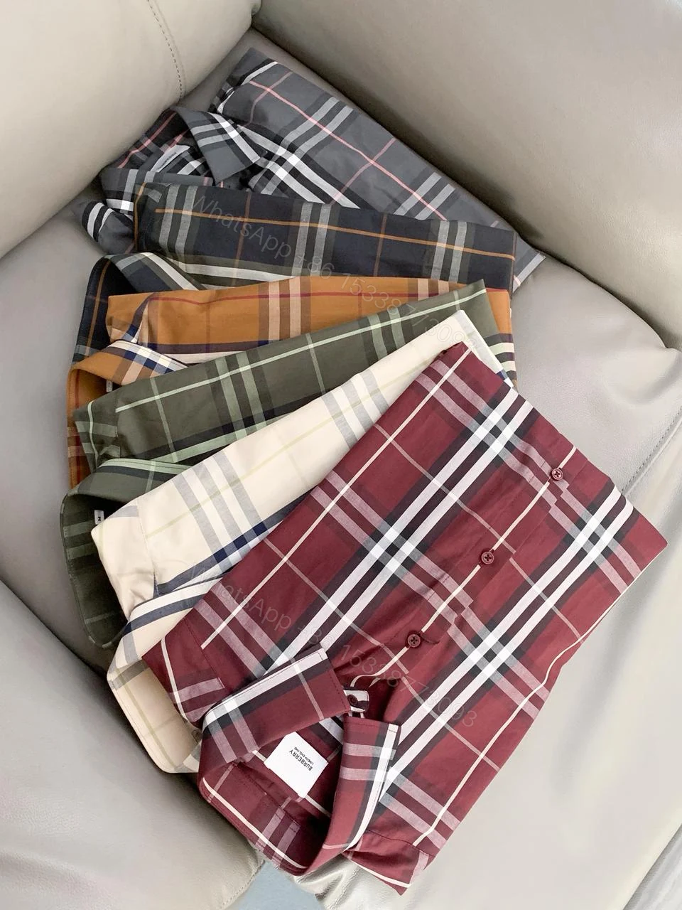 View 7 of Burberry Original Oxford Premium Shirt First Copy | AAA+ Replica