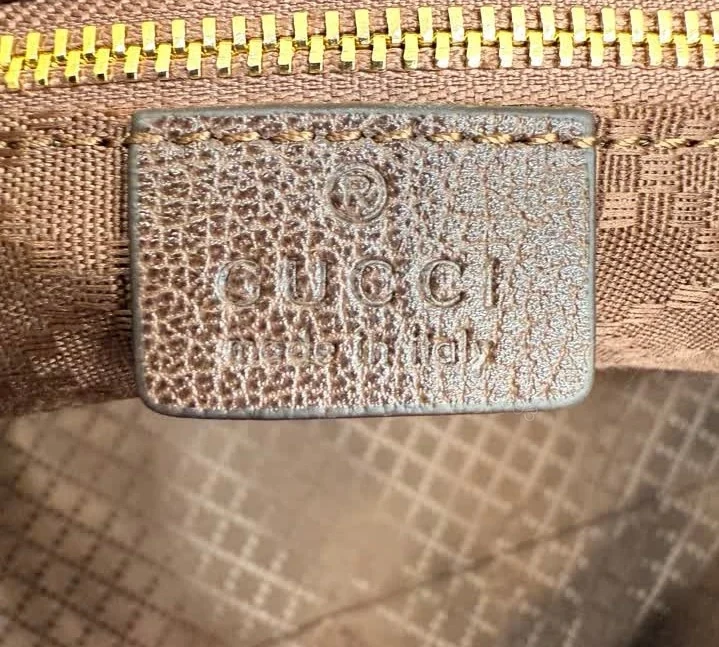 View 11 of Gucci GG Tote Bag in Sand and Dark Brown