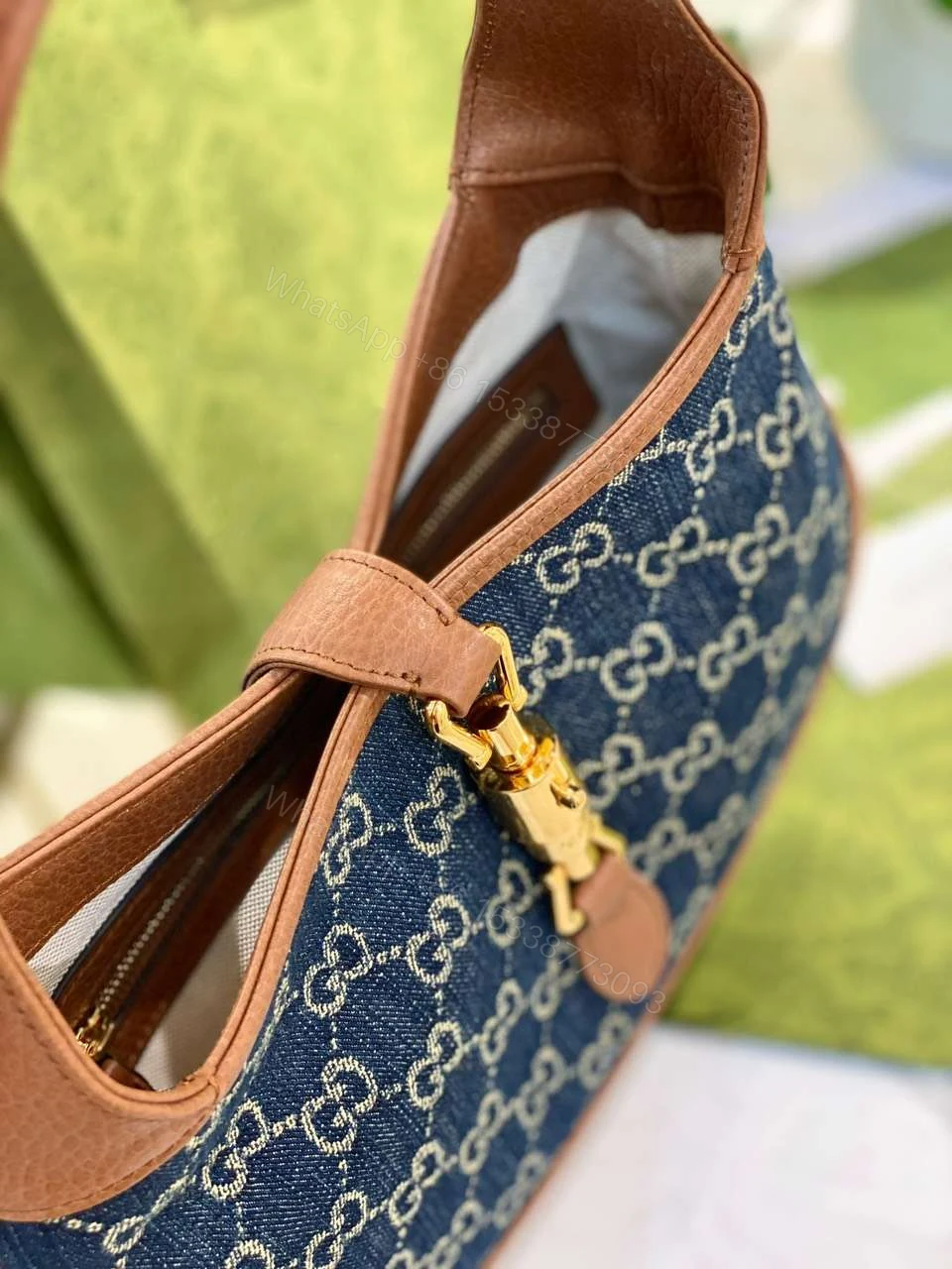 View 3 of Gucci Jackie 1961 Small Hobo Bag Super Class 28cm