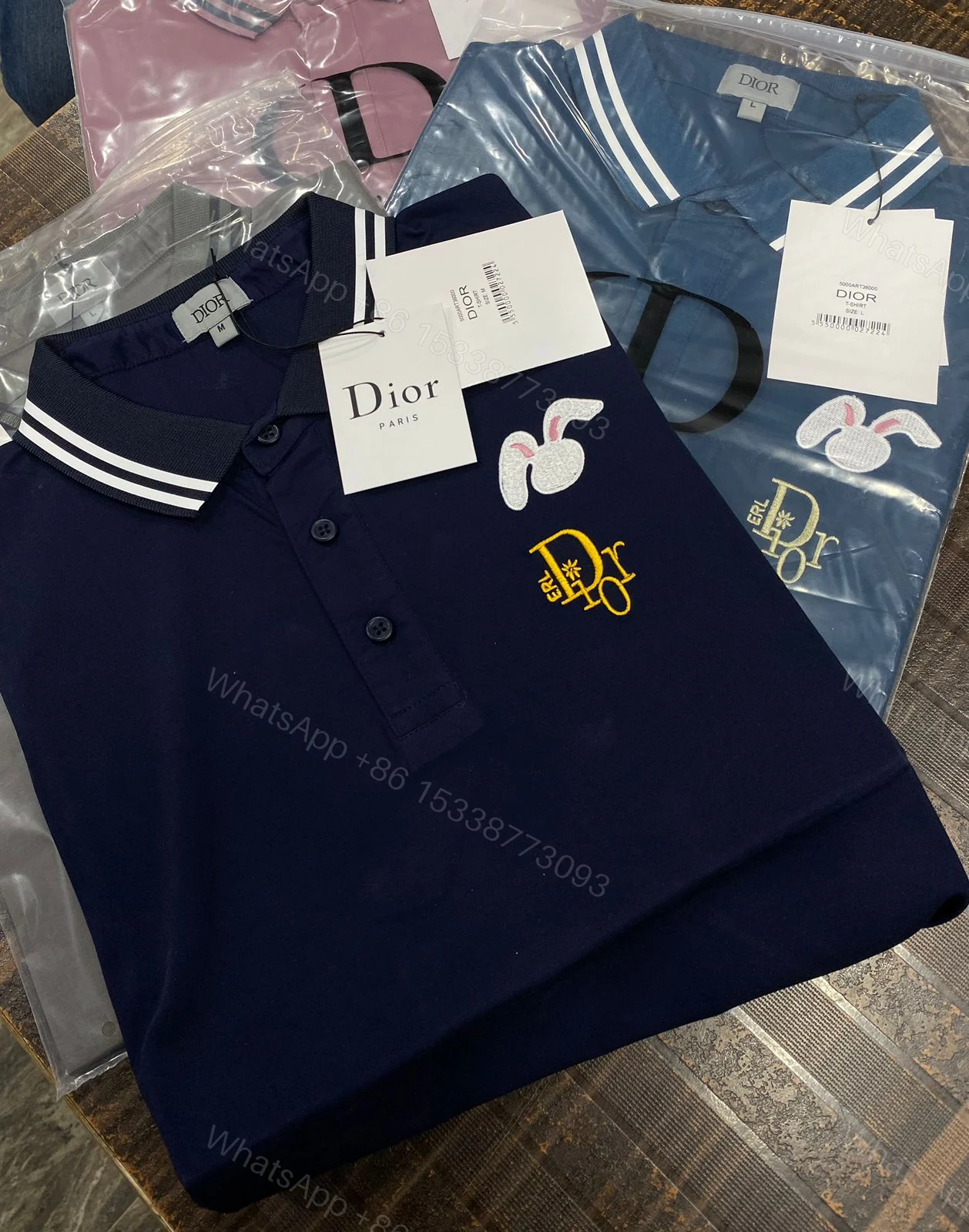 View 5 of First Copy Dior Imported Polos