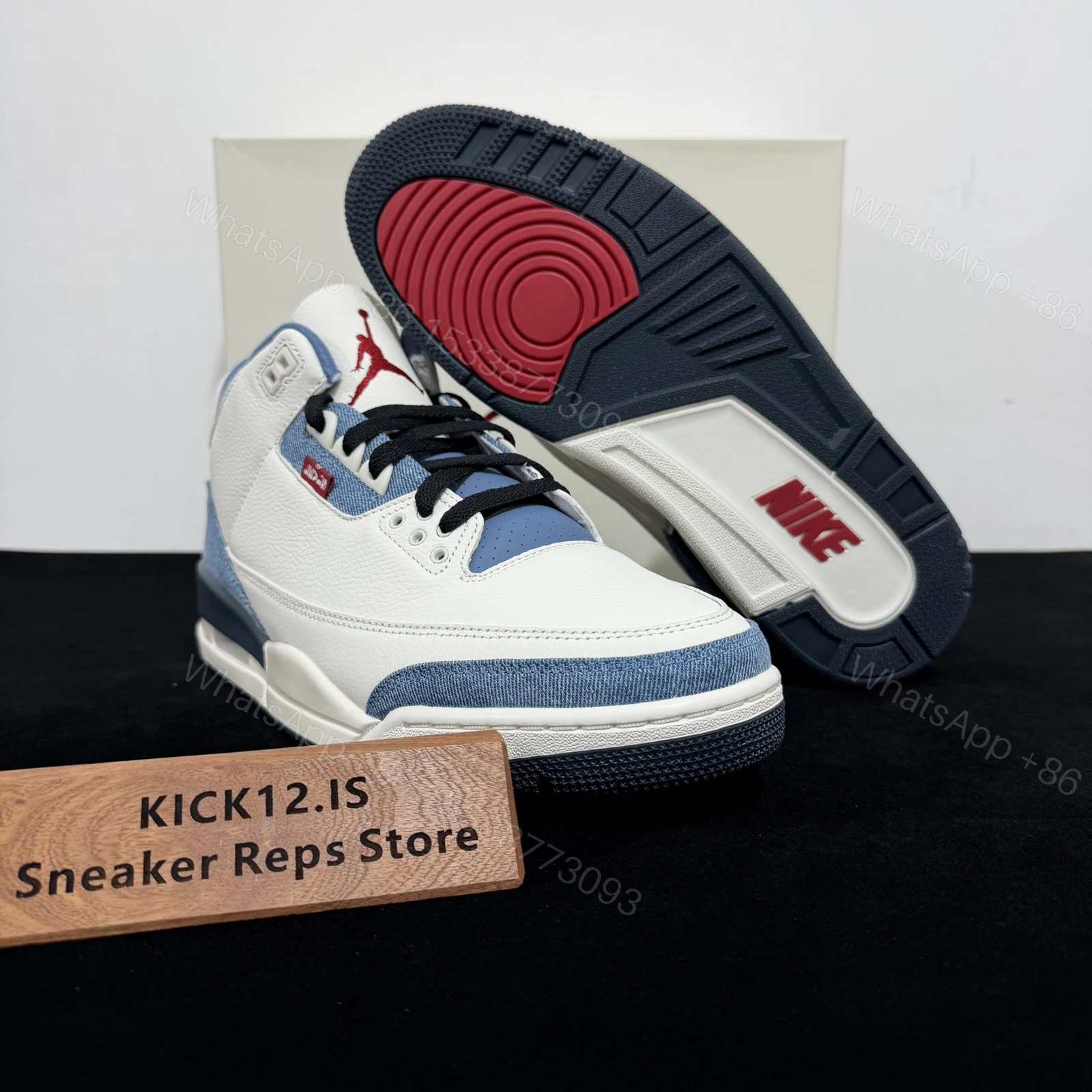 View 3 of Jordan 3 Retro Levi’s All-Star Reps