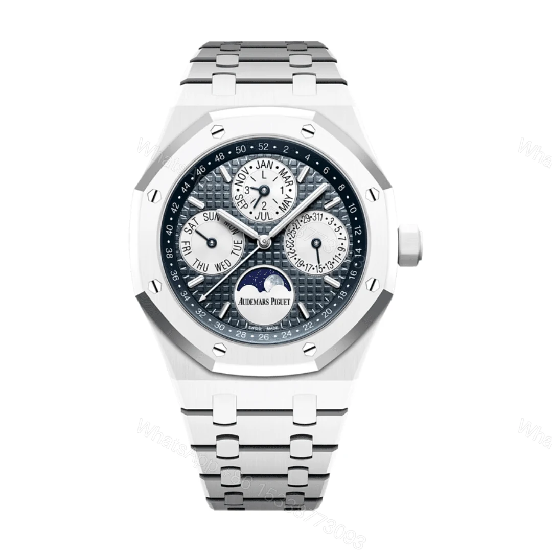 Audemars Piguet Royal Oak Perpetual Calendar 41mm White Replica — view 1