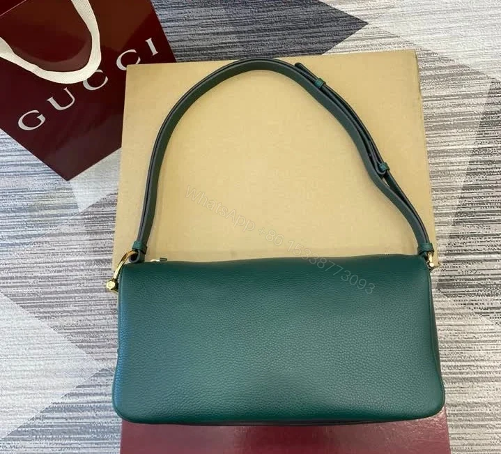 View 6 of Gucci Half Horsebit Medium Shoulder Bag TB5474