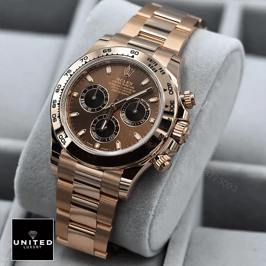 View 5 of Rolex Daytona Cosmograph Brown Dial 116505-0013 Oyster Replica