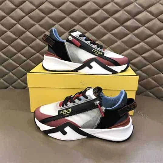 View 6 of FENDI CHUNKY LACE-UP TRAINERS – FD26