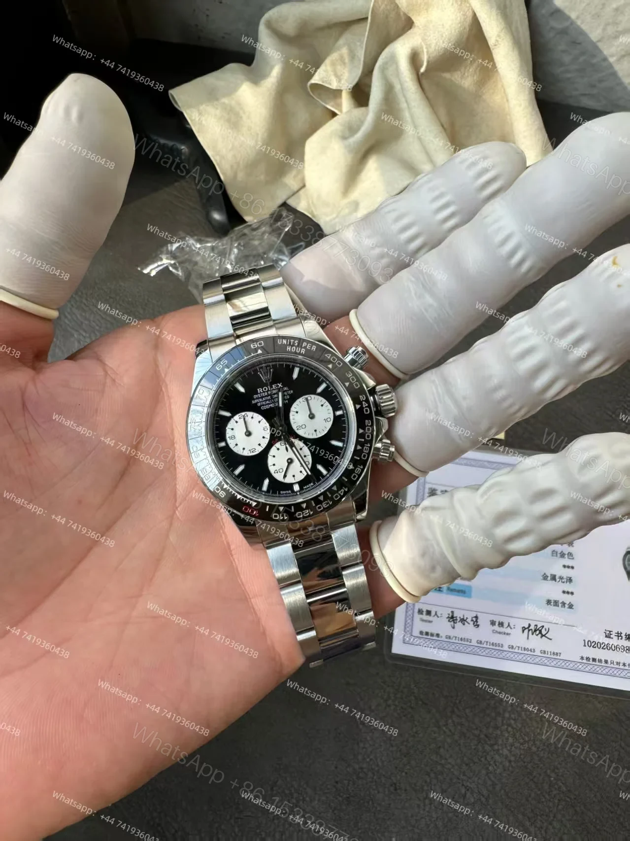 View 3 of Rolex Super Clone 1:1 Le Mans Daytona 100 Years Anniversary M126529LN 4132 Movement