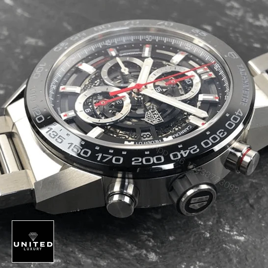 View 7 of TAG Heuer Carrera 01 Steel Black Replica